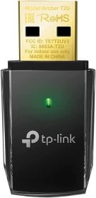 TP-LINK Archer T2U AC600 Wireless Dual Band USB Adapter - TP-LINK AC600
