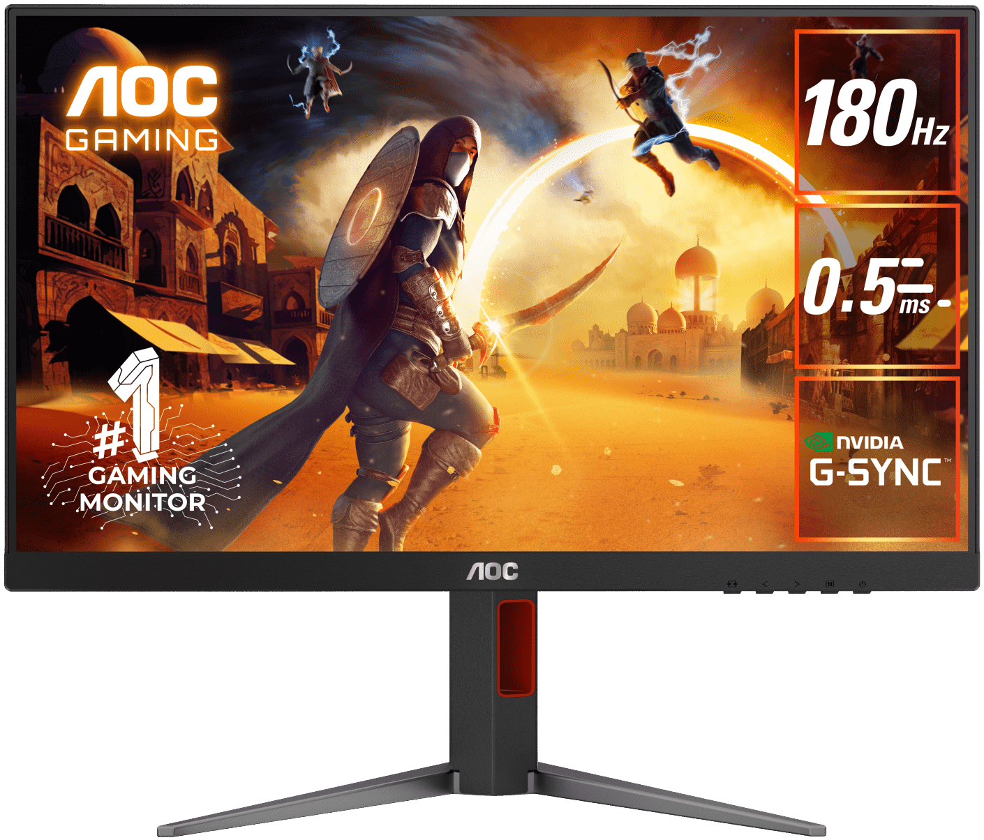 AOC ゲーミングモニター 23.8 180Hz 24G4/11 AOC 24G4/11 [23.8インチ Black&Red] 価格比較 - 価格.com