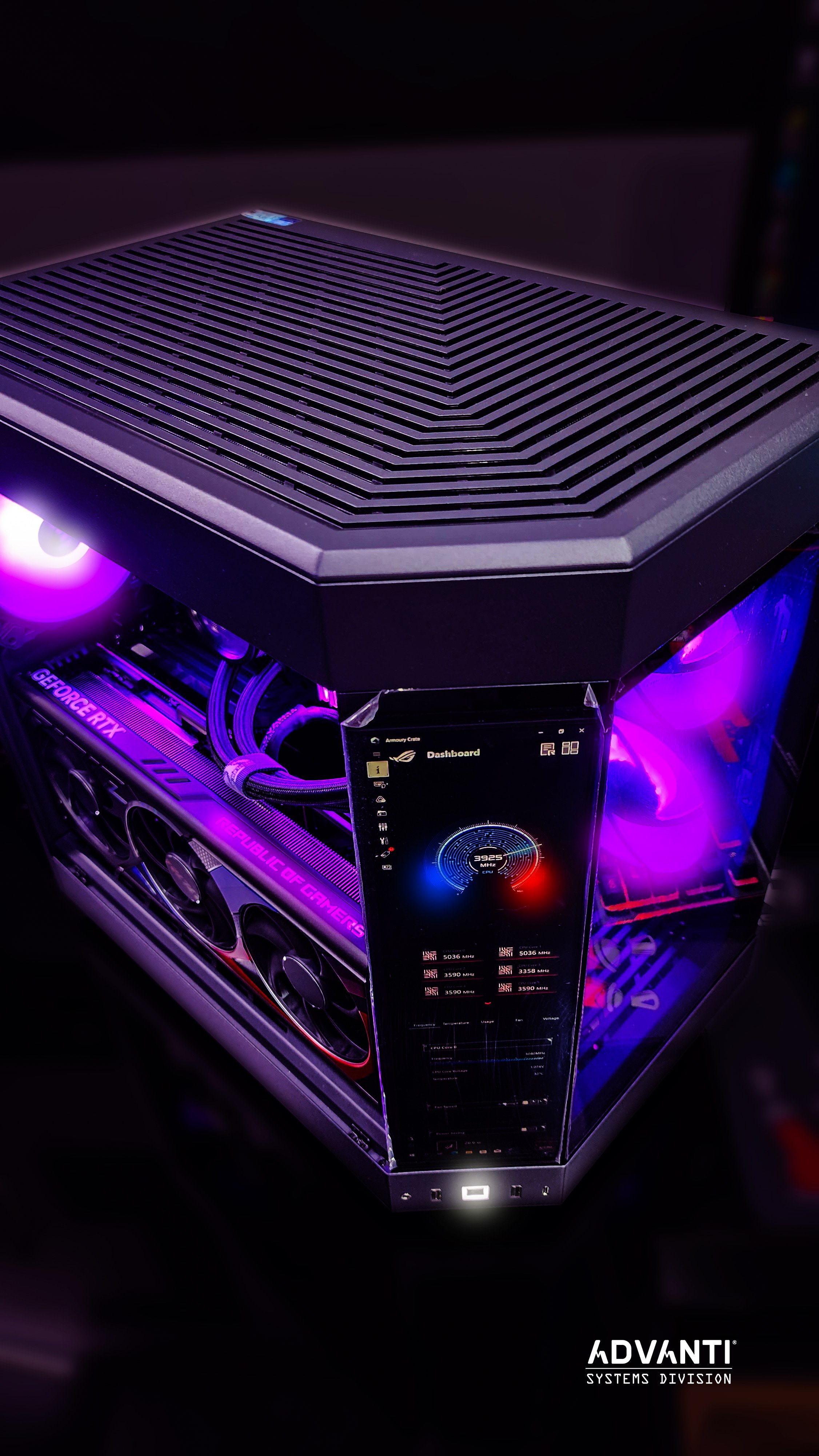 ADVANTI Systems Phantom Black Edition with RTX 4090: AMD Ryzen