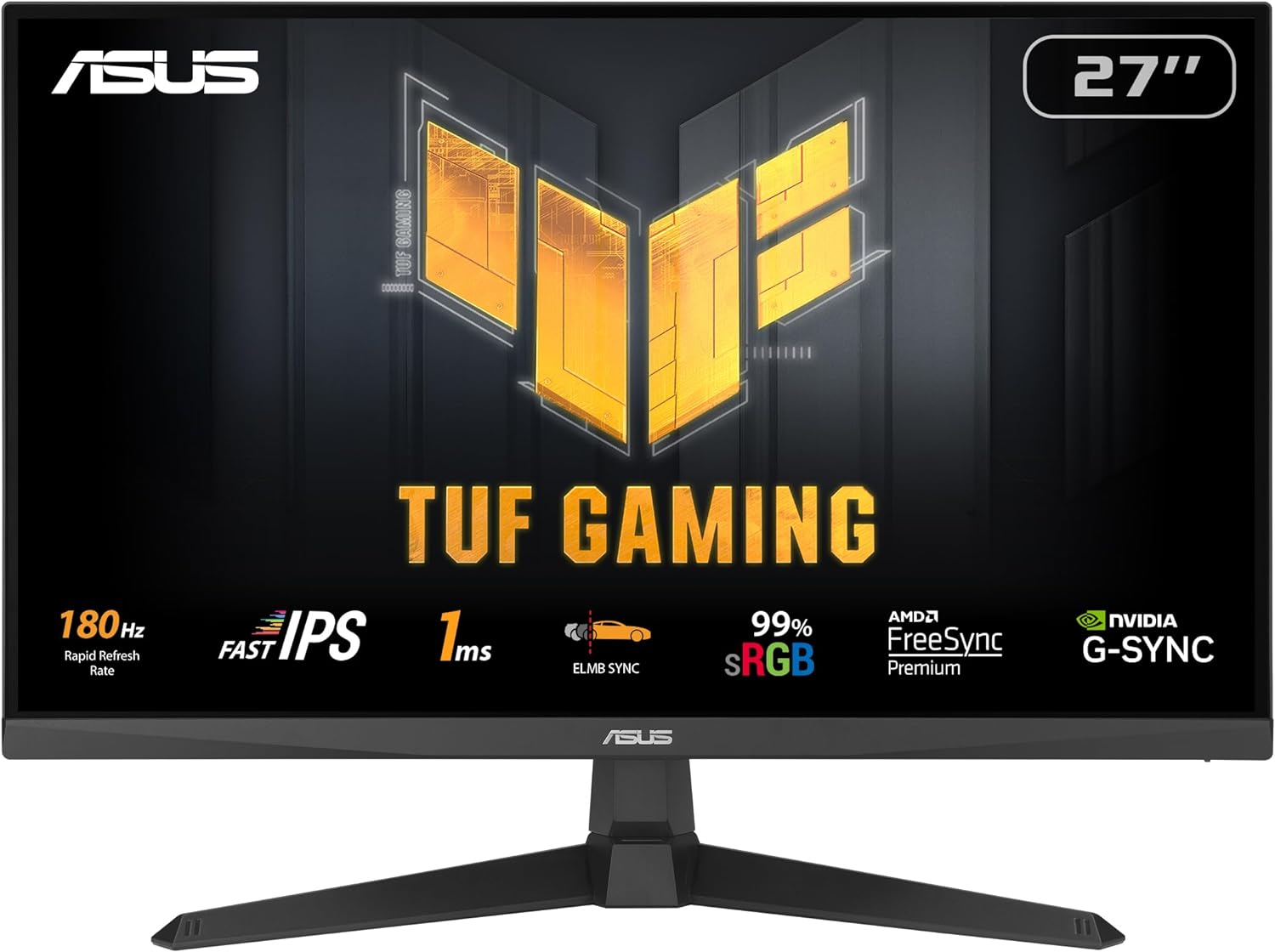 TUF gaming VG259 27インチ　wide screen ASUS TUF Gaming VG279QM 27