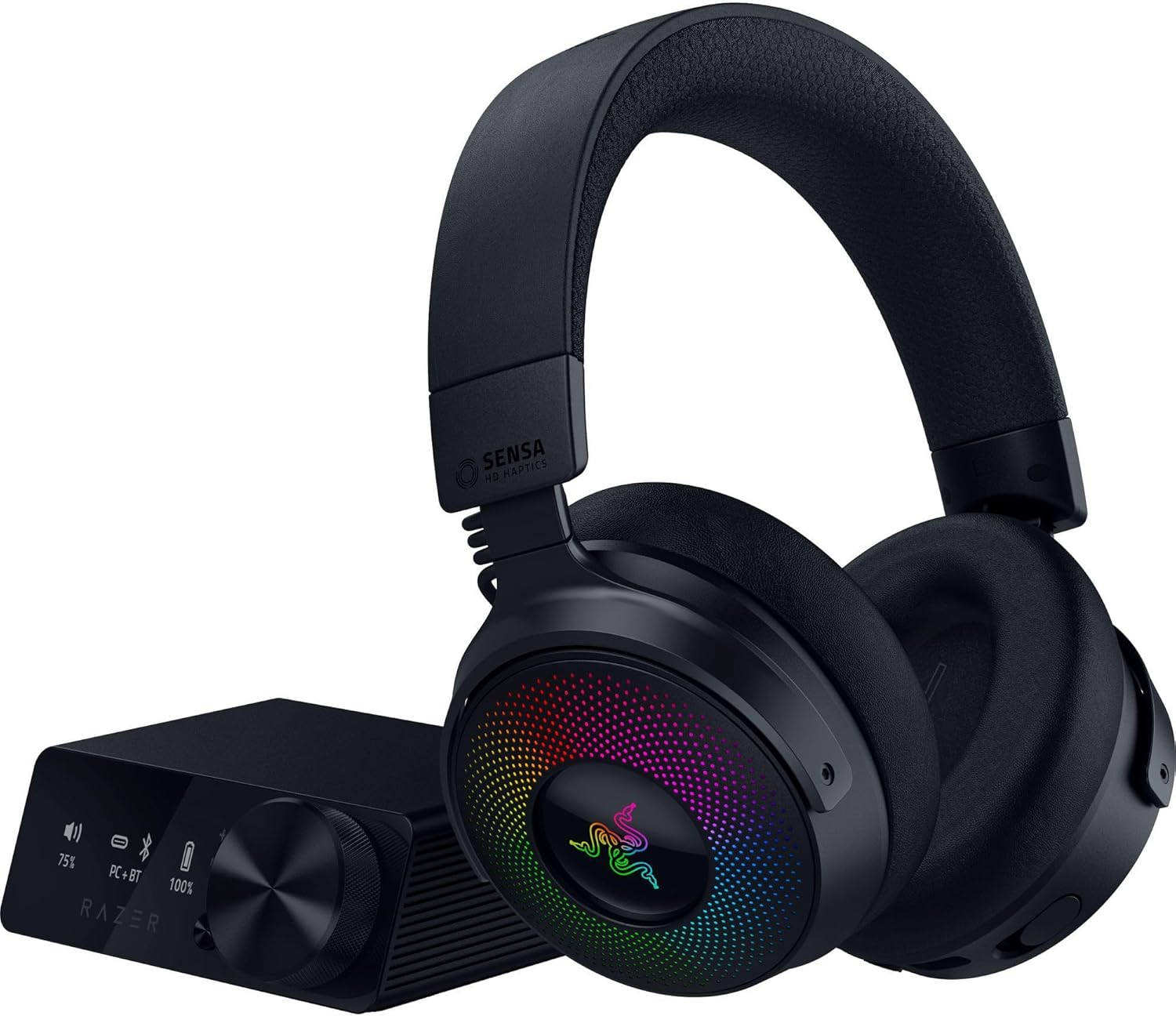Razer Kraken V4 Pro Gaming Headset Retractable Mic, Wireless - Main Image