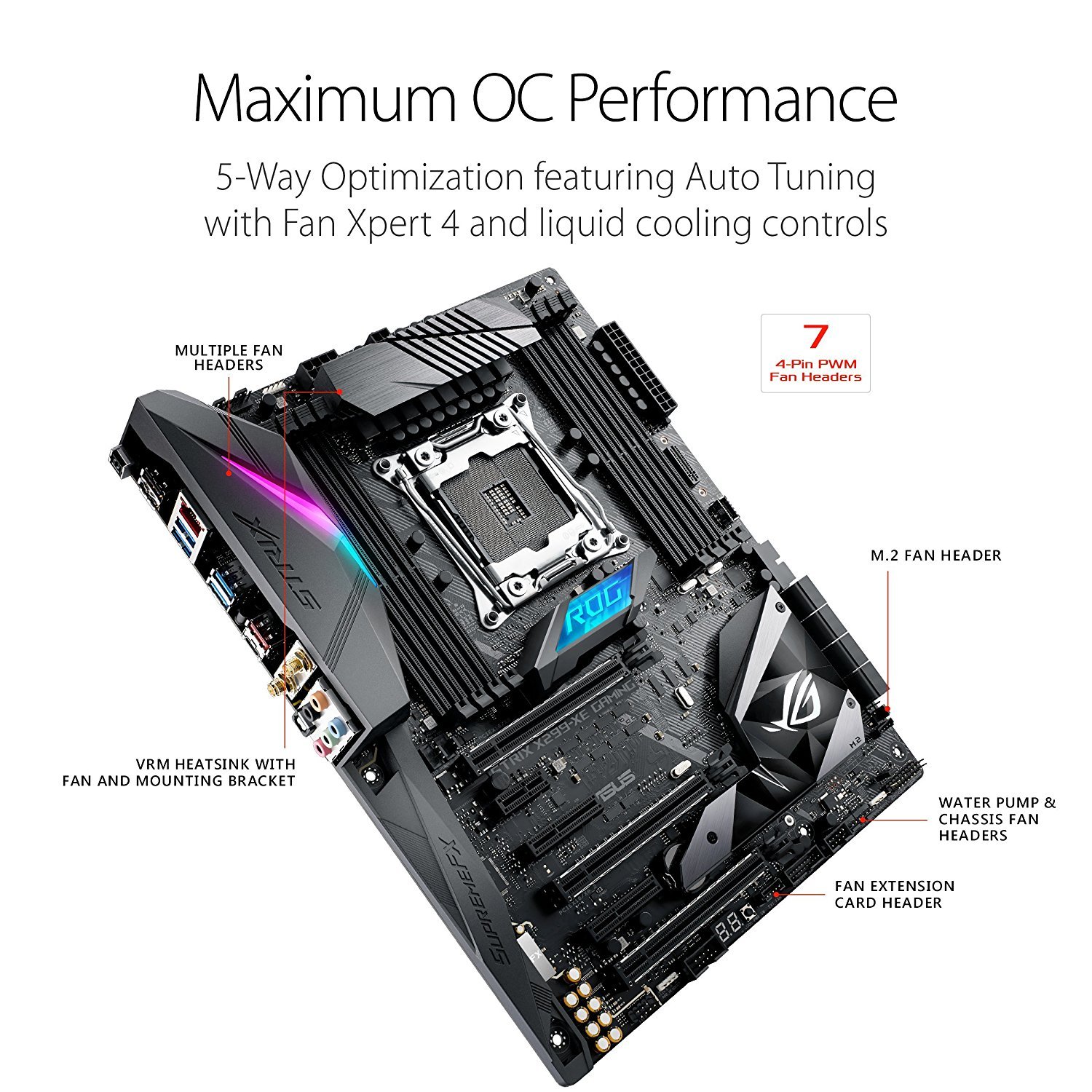 Header Asus X299 Ii ASUS ROG STRIX X299-XE LGA2066 DDR4 USB Wi-Fi ATX