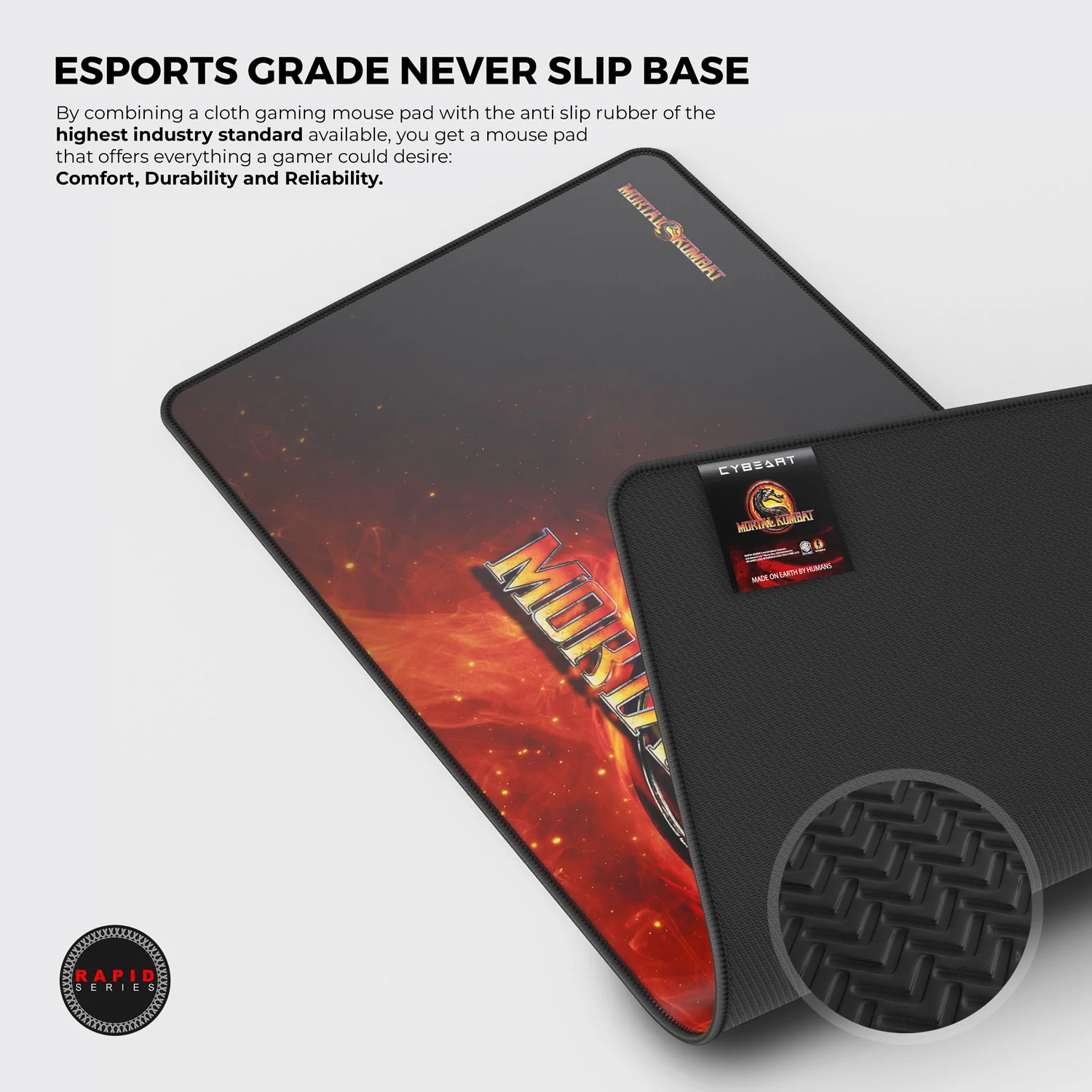 グラパット Mousepad Cougar Breaker XL, 900x400x3mm, Preto, CGR-BREAKER-XL
