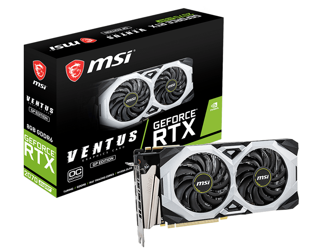 Msi Geforce Rtx Rtx 2070 2k MSI GeForce RTX 2070 SUPER VENTUS GP