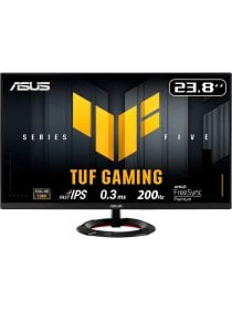 ASUS TUF Gaming VG249Q5R Monitor, 24" Fast IPS Display, FHD Resolution, 200Hz Refresh Rate, 0.3ms (Min.) Response Time, AMD FreeSync Premium Technology, HDR10 Support, Black - 90LM0BT0-B01E71