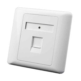 86 Type Single Port Face Plate