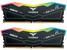 Team T-Force Delta RGB 32GB (2 x 16GB) 288-Pin DDR5 SDRAM DDR5 6400 - Black - FF3D532G6400HC40BDC01