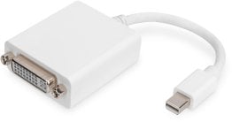 Digitus DisplayPort Adapter cable, mini DP - DVI (24+5) - DB-340406-001-W