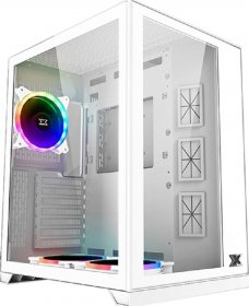 Xigmatek Aquarius S Tempered Glass ATX Mid Tower Gaming Case - EN46539