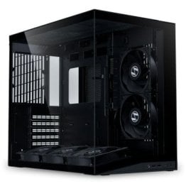 Lian Li O11D Mini V2 Flow Gaming Case Black (with 5 pcs of non RGB fans) - G99.O11DMIV2FX.BLK.00