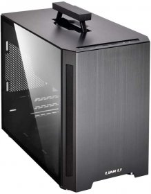 LIAN LI PC TU150WX Window Black Mini ITX Aluminum Case