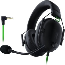 Razer BlackShark V2 X Esports Gaming Headset – Flexible Mic, 3.5mm Jack, Black - RZ04-03240100-R3M1