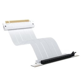 Asiahorse PCIe 4.0 GPU Riser Cable - White - PCIE4.0 SOFT WHT