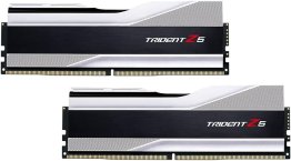 G.Skill Trident Z5 Series (Intel XMP) 64GB (2 x 32GB) Desktop Memory - Silver - F5-6000J3238G32GX2-TZ5S
