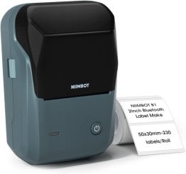 Niimbot B1 Portable Bluetooth Label Printer with Auto Identification - B1-Space Blue
