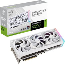 Asus ROG Strix GeForce RTX 4090 24GB GDDR6X White OC Edition - 90YV0ID2-M0NA00