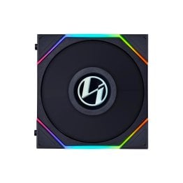 Lian Li Uni Fan TL LCD Reverse 120mm ARGB Case Fan - Single Pack Black - G99.12RTLLCD1B.00