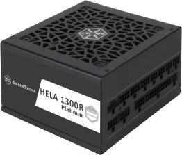 SilverStone Technology HELA 1300R Platinum ATX 3.0 / PCIe Gen 5 1300W Fully Modular Power Supply with Compact Dimensions - SST-HA1300R-PM
