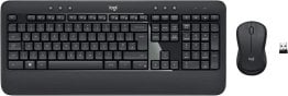 Logitech MK540 Advanced Wireless Keyboard and Mouse Combo - English/Arabic Keys - 920-008693
