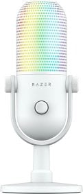 Razer Seiren V3 Chroma USB RGB Condenser Microphone - White - RZ19-05060200-R3M1