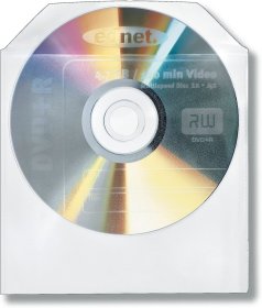 Ednet 100 DVD/CD PP Sleeves - 64047