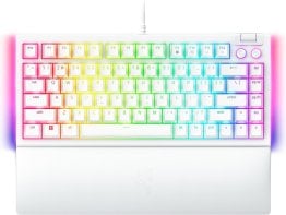 Razer BlackWidow V4 75% Mechanical Gaming Keyboard - White RZ03-05001700-R3M1