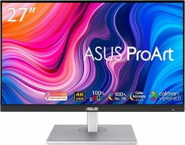Asus ProArt Display PA279CV 27" 4K HDR UHD (3840 x 2160) IPS 60Hz Designer Monitor - 90LM06M1-B01170
