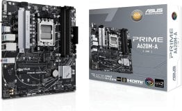 Asus Prime A620M-A-CSM AMD AM5(Ryzen 7000) mATX Commercial Motherboard - 90MB1F10-M0EAYC