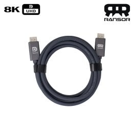 RANSOR® Ultra High Speed 8K DisplayPort v1.4 3m/10ft Cable - RNSR-CBL-DP14301