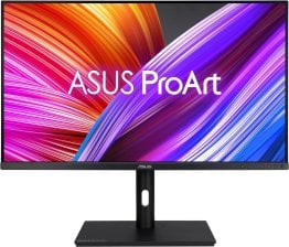 Asus ProArt PA328QV 31.5'' 75Hz WQHD IPS Monitor, 2560x1440 Display - Black - 90LM00X0-B02370