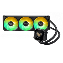 Asus TUF Gaming LC III 360 ARGB LCD AIO Liquid CPU Cooler, Triple 120mm Fans - Black - 90RC01A1-B0EAY0