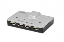 DIGITUS Network USB Hub - DA-70251 -Clearance Item: No Warranty, Refund or Exchange.