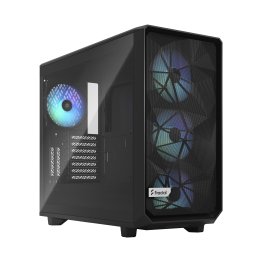 Fractal Design Meshify 2 RGB Black TG Light Tinted Tempered Glass Window ATX Mid Tower Computer Case - FD-C-MES2A-06