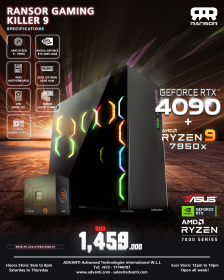 RANSOR Gaming Killer 9 7950 With RTX4090: AMD Ryzen