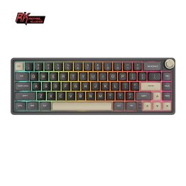 ROYAL KLUDGE R65 Wired Gaming Keyboard - Phantom/Chartreuse Switch - RK-R65 PNTM/CHARTRS
