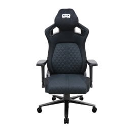 RANSOR® Admiral Gaming Chair – Black Fabric 4D Armrests - RNSR-GC-ADMF4-BL-01