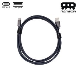 RANSOR® Premium USB 2.0 480M 100W Type A-C Cable 2m/6.5ft - RNSR-CBL-AC2200