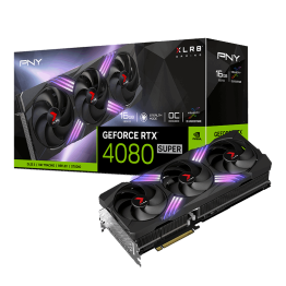PNY GeForce RTX™ 4080 Super 16GB XLR8 Gaming Verto™ Epic-X RGB™ Overclocked Triple Fan Graphics Card DLSS 3 - VCG4080S16TFXXPB1-O