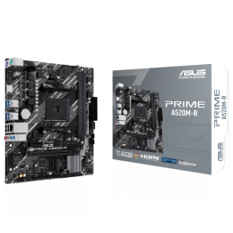 ASUS Prime A520M-R AMD Ryzen AM4 MATX Motherboard - 90MB1H60-M0EAY0