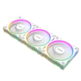Asus Prime MR120 ARGB Reverse 120mm White Case Fan - Triple Pack - 90DA00L3-B09020