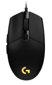 Logitech G203 LightSync RGB 8000 DPI USB Gaming Mouse - Black - 910-005796