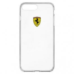 Ferrari Racing Shield TPU Transparent Case for iPhone