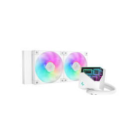 DeepCool LT240 WH ARGB 240mm Liquid Cooler - White - R-LT240-WHAMNC-G-1