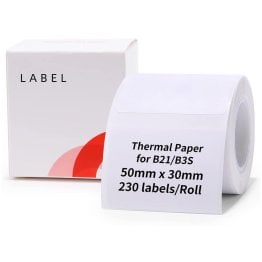 Niimbot Thermal Label Paper 50*30 - 230 White - T50*30 WHITE