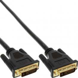 iMicro ST-DVI6MM 6ft DVI Dual Link Male to DVI Dual Link Male Cable (Black)