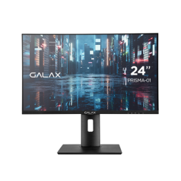 Galax Prisma-01 24'' FHD VA Monitor, 75Hz Refresh Rate, 178º Viewing Angle, Monitor - Black - G-MGVIIA24NB7B-GXLG