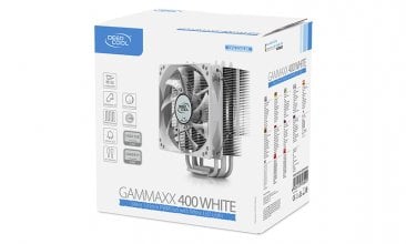 DEEPCOOL GAMMAXX 400 WHITE 120mm CPU Cooler for Intel LGA 2011-v3/2011/1366/1156/1155/1151/1150/775 & AMD Socket AM4/FM2+/FM2/FM1/AM3+/AM3/AM2+/AM2