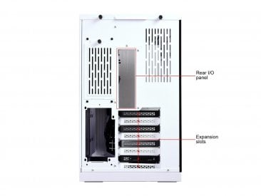 Lian Li PC-O11 Dynamic White ATX Mid Tower Case-G99.O11DW.00