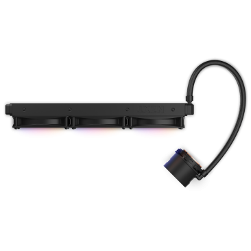 NZXT Kraken RGB 360mm AIO RGB CPU Liquid Cooler - LCD Display - RL-KR360-B1