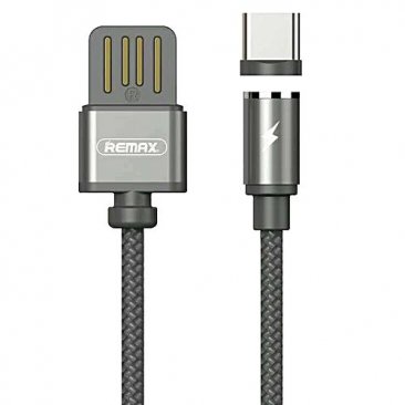 REMAX RC-095a Gravity Magnetic USB Type-C Cable - Black